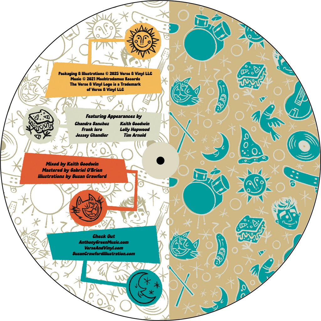 *PRE ORDER* Anthony Green - Let's Start A Band 12" EP