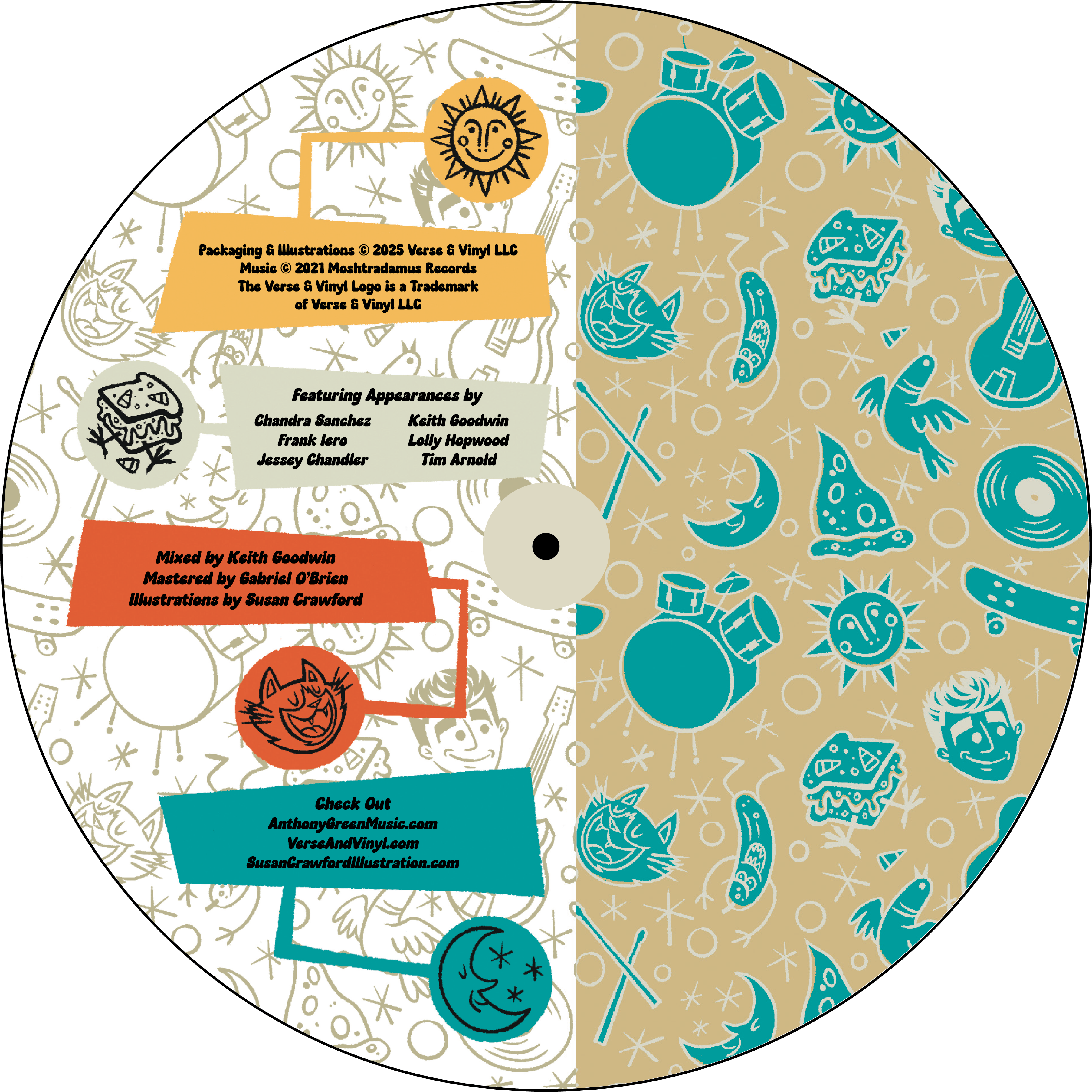 *PRE ORDER* Anthony Green - Let's Start A Band 12" EP
