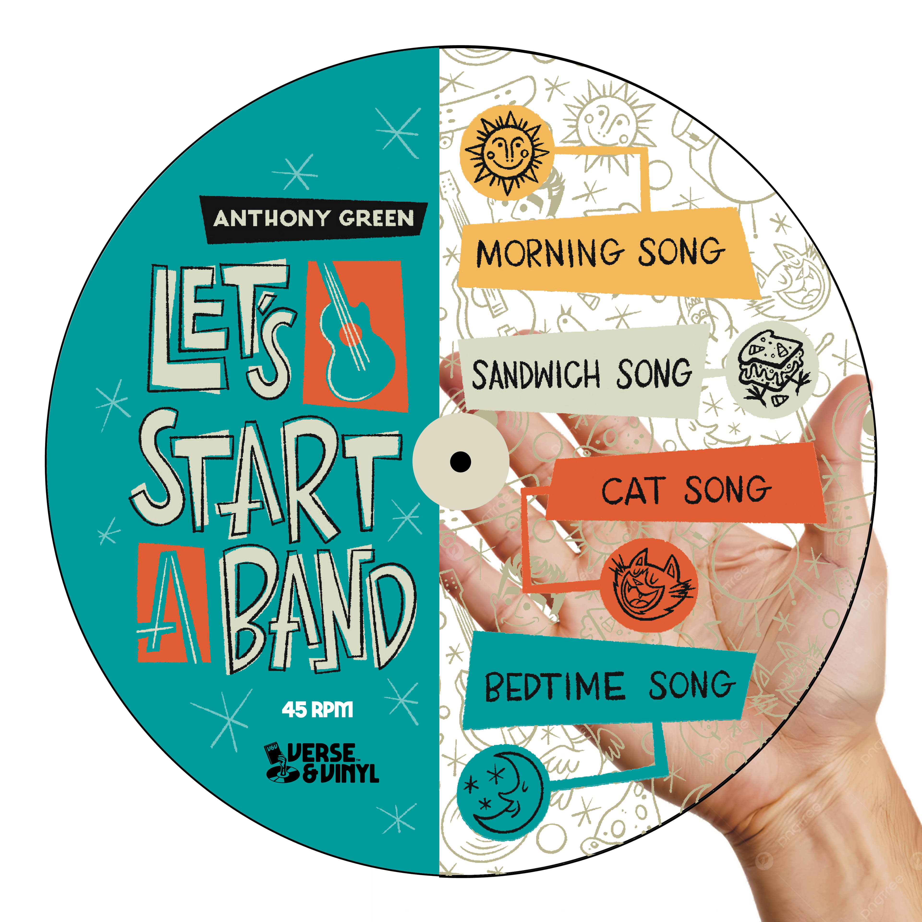 *PRE ORDER* Anthony Green - Let's Start A Band 12" EP