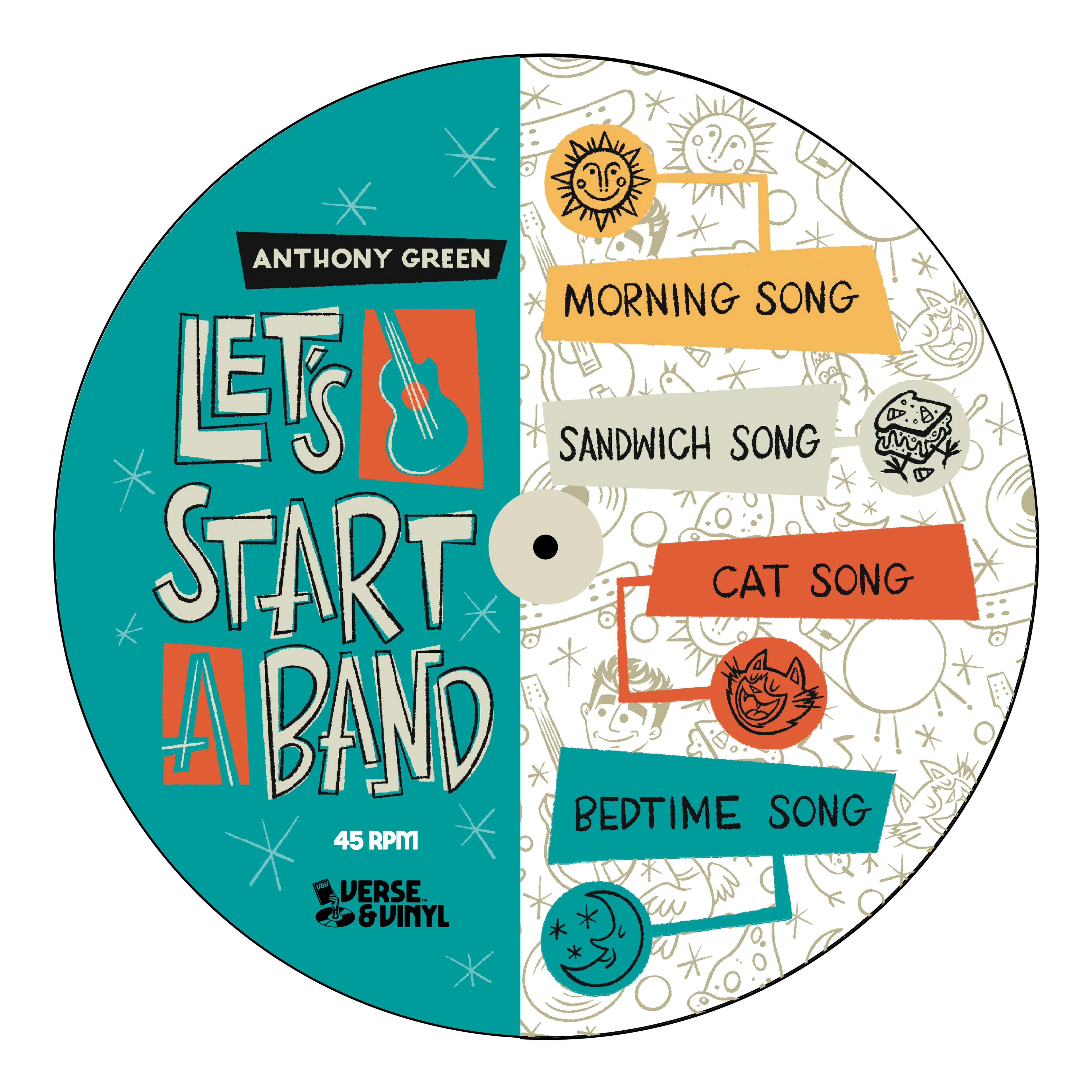 *PRE ORDER* Anthony Green - Let's Start A Band 12" EP