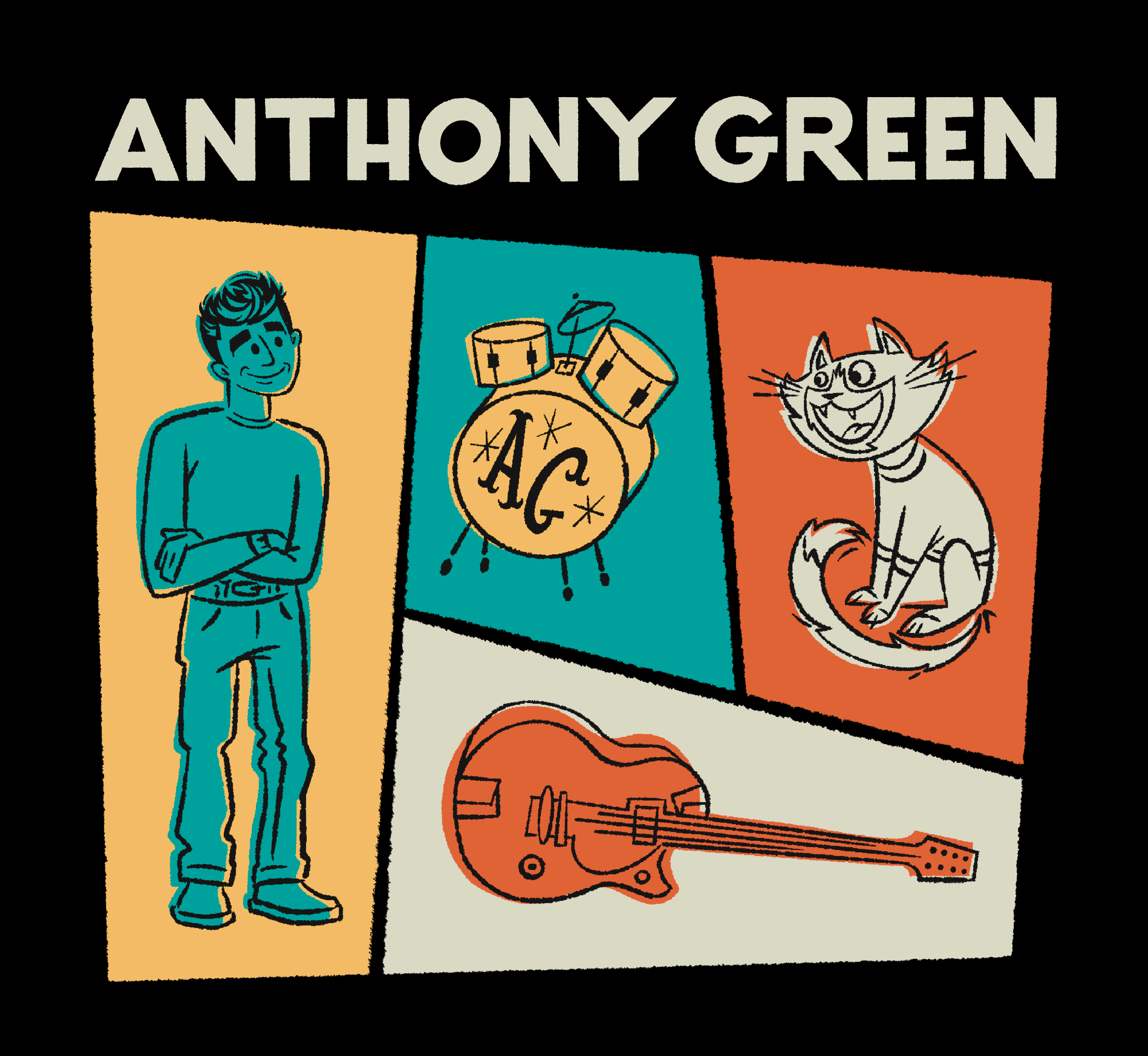 *PRE ORDER* Anthony Green - Let's Start A Band Shirt