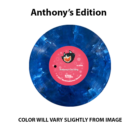 *PRE ORDER* Anthony Green - My Cat's In A Band With Me Storybook with 7"