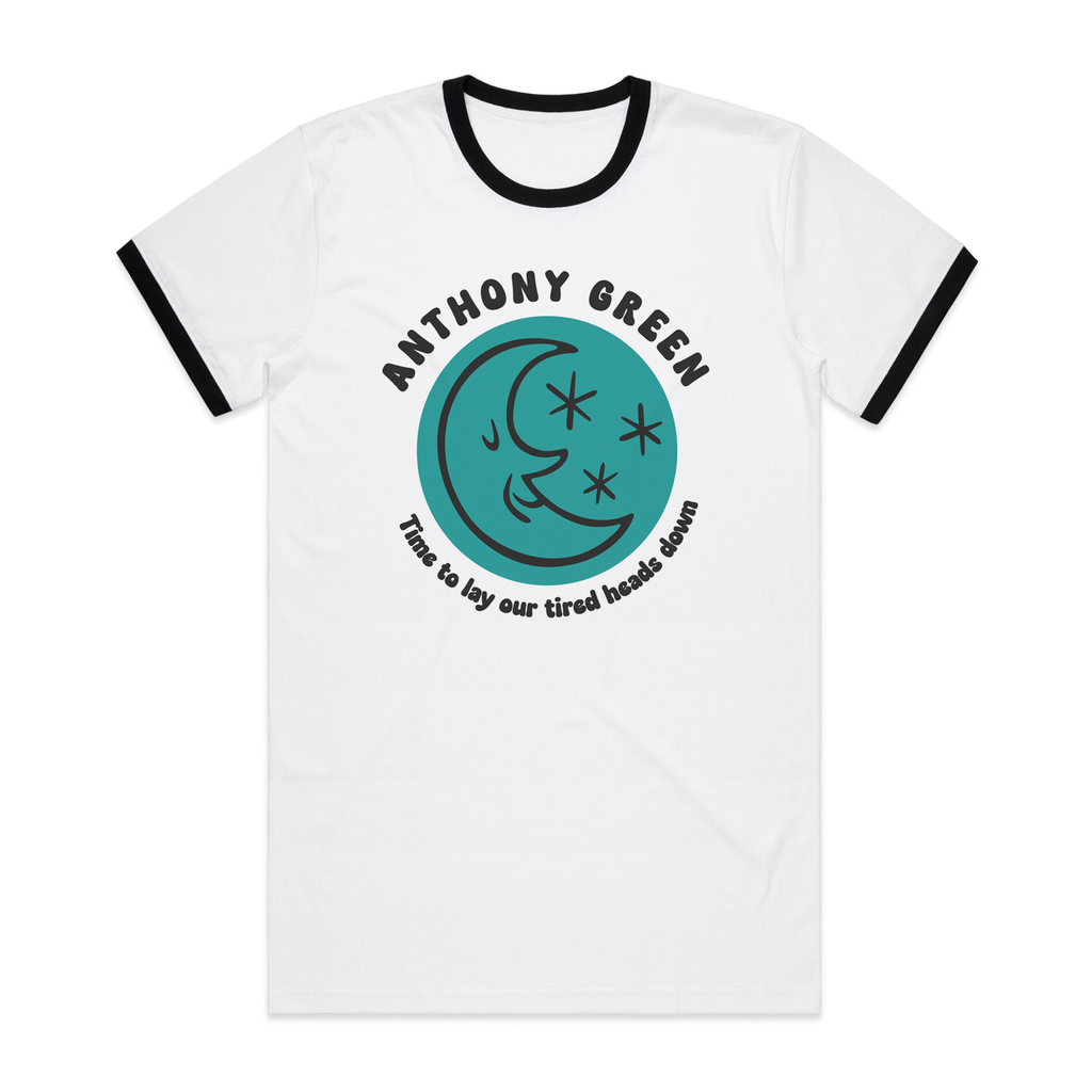 * PRE ORDER * Anthony Green - Time To Lay Our Tired Head Down Ringer Shirt