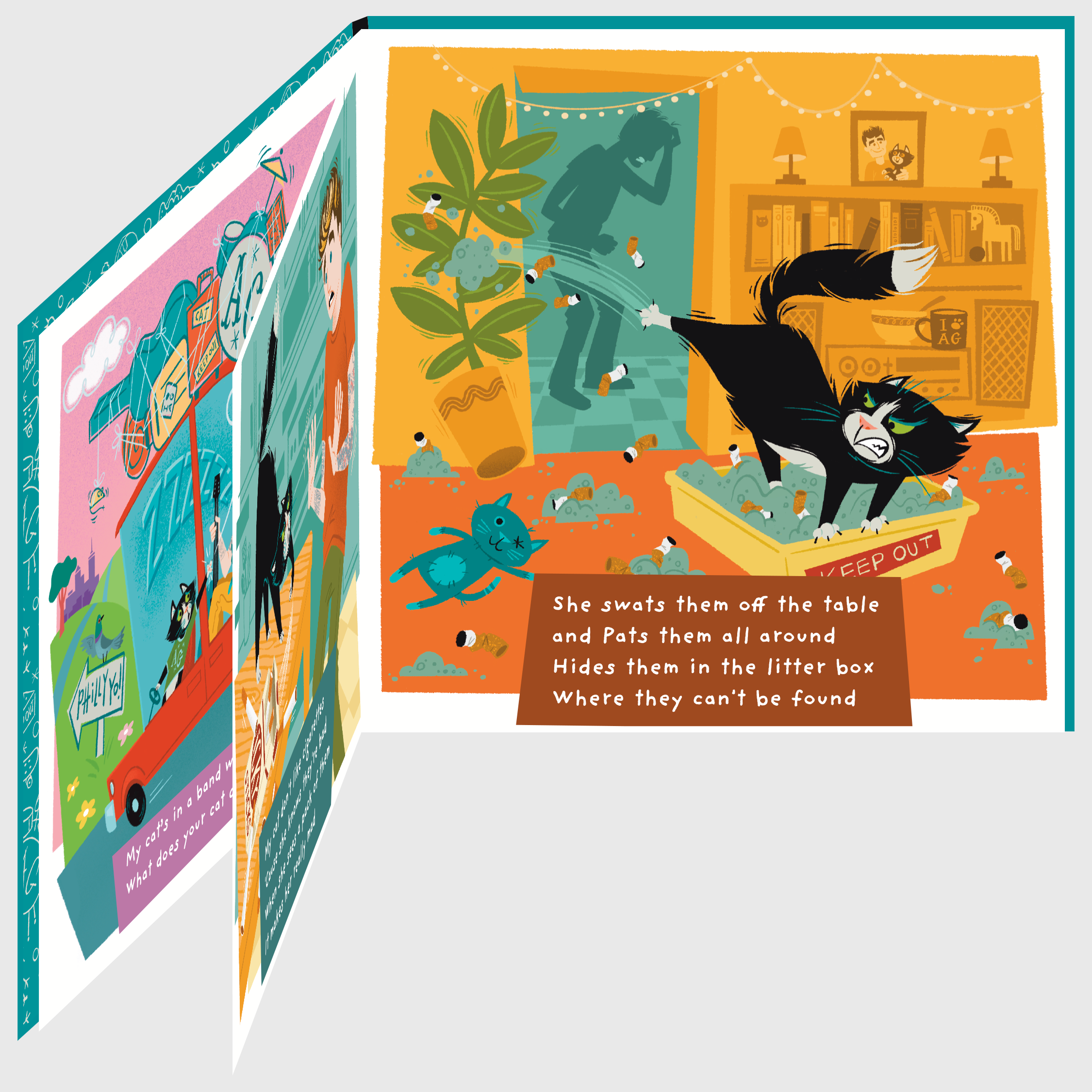 *PRE ORDER* Anthony Green - My Cat's In A Band With Me Storybook with Streaming (Does not include 7")
