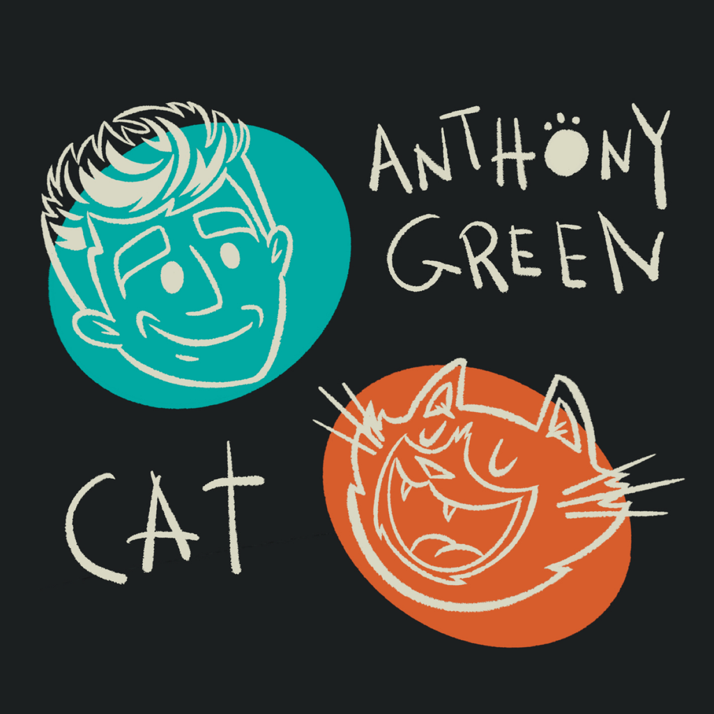*PRE ORDER* Anthony Green & His Cat - Adult T-shirt