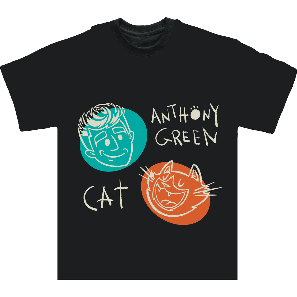 *PRE ORDER* Anthony Green & His Cat - Adult T-shirt